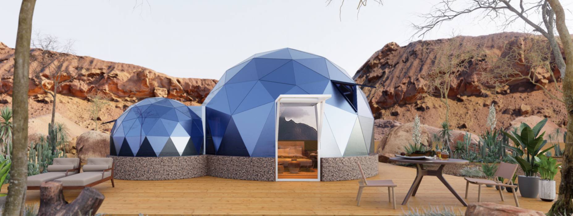 西安球形智能光伏玻璃星空房